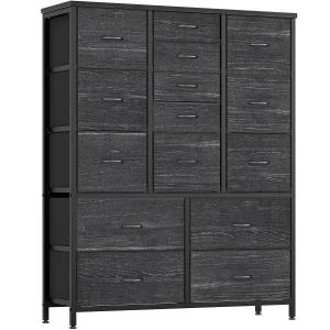 15 Drawer Dresser Storage Organizer