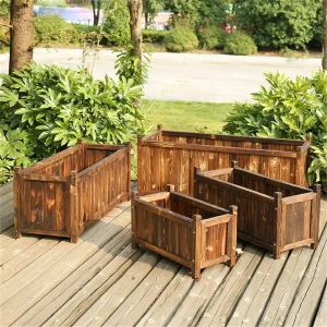 Wooden Raised Garden Planter Bed