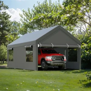 Heavy-Duty Portable Carport Garage