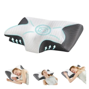 Ergonomic Memory Foam Cervical Neck Pillow