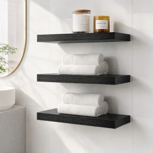 Set of 3 Floating Wall Shelves